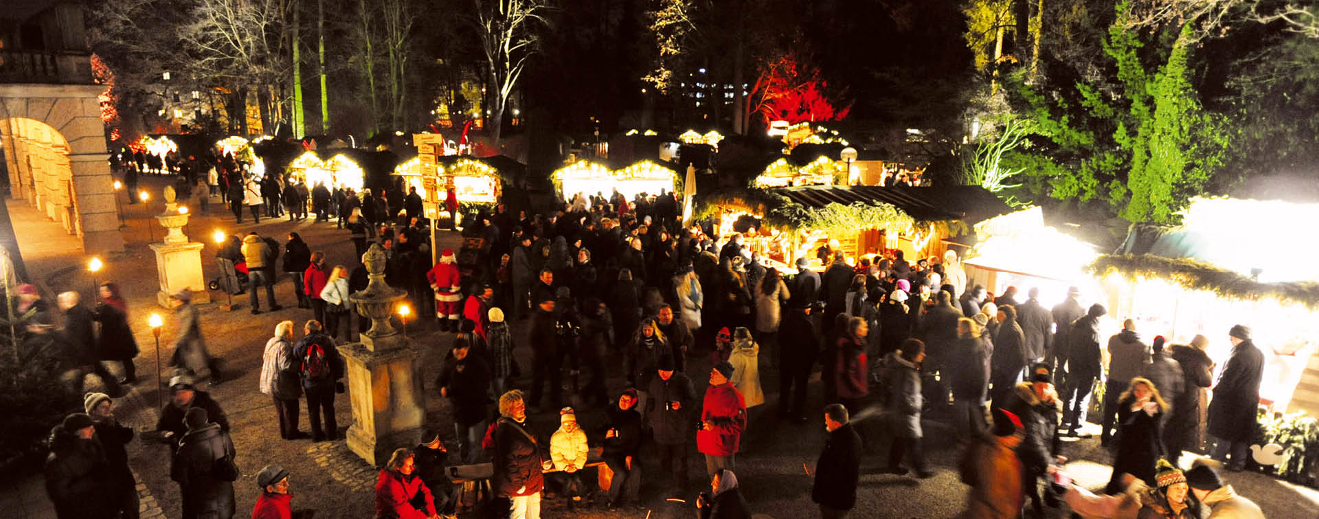 Romantischer Weihnachtsmarkt auf Schloss Thurn und Taxis Regensburg